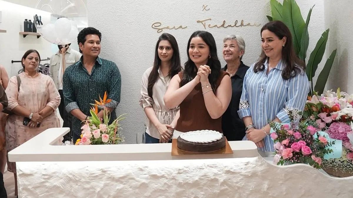 Sachin Tendulkar family picnic