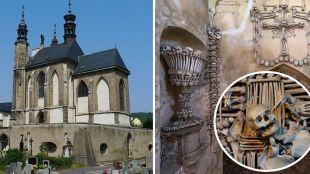 Sedlec Ossuary Church of the Bones in czech republic