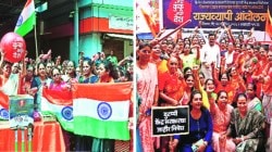 भारत- पाक सामन्यावरून राज्यभरात केंद्र सरकारविरोधात निदर्शने; ठाकरे गटाचे ‘माझं कुंकू, माझा देश’ आंदोलन
