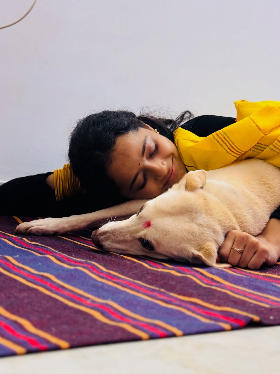 Shivali parab with dogs