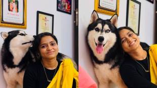 Shivali parab with dogs
