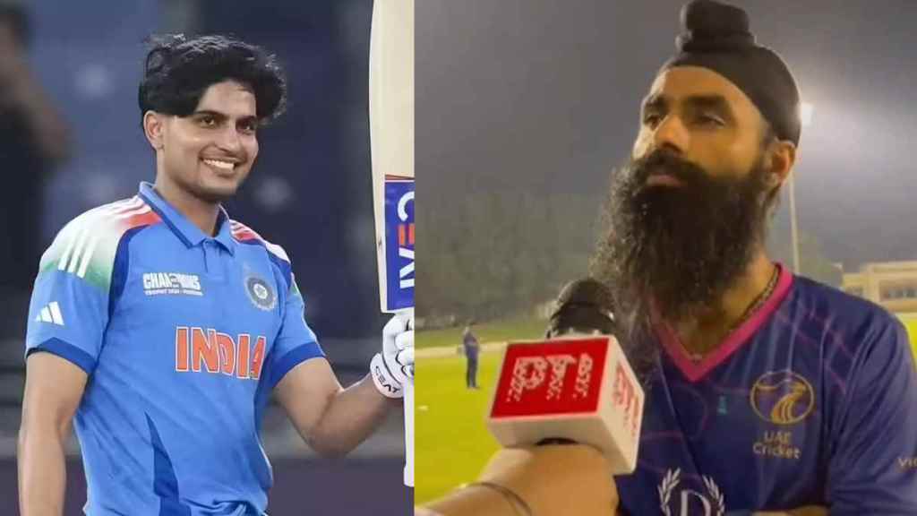 Who is Simranjeet Singh UAE Bowler Who Bowled 11 Year Old Shubman Gill in Nets