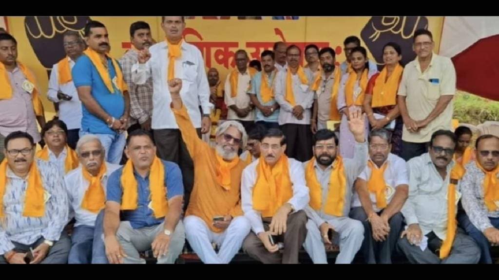 Symbolic hunger strike of OBC community in Kudal