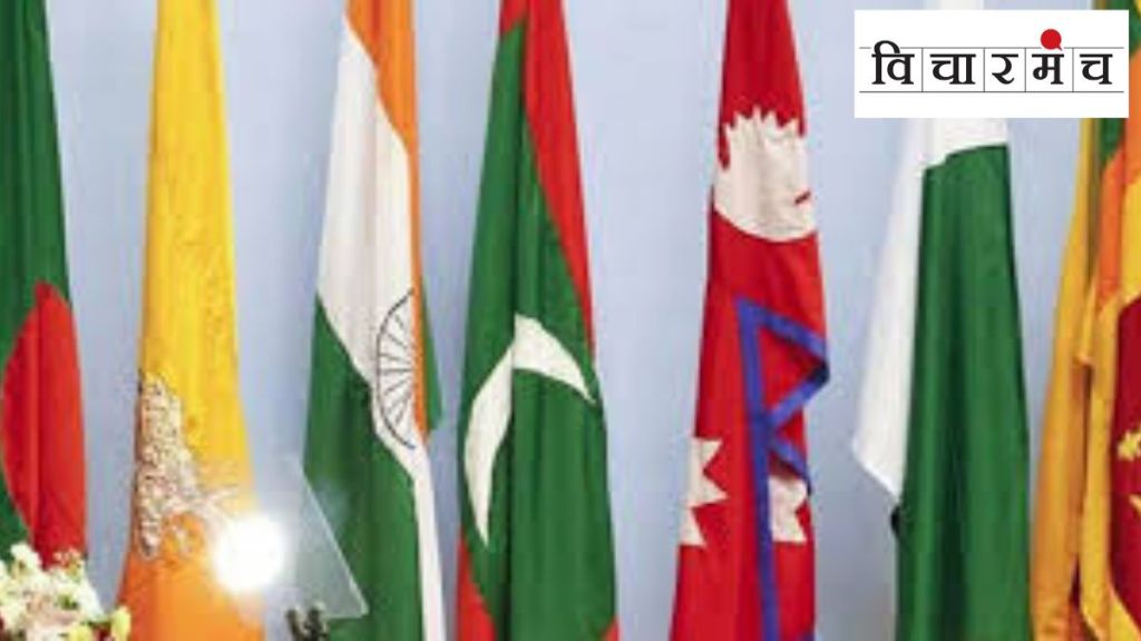 Marathi article on India faces simultaneous shocks unstable neighbors South Asia Nepal Bangladesh Myanmar Pakistan
