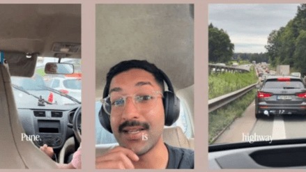 Stuck in Pune traffic Stuck in Pune traffic