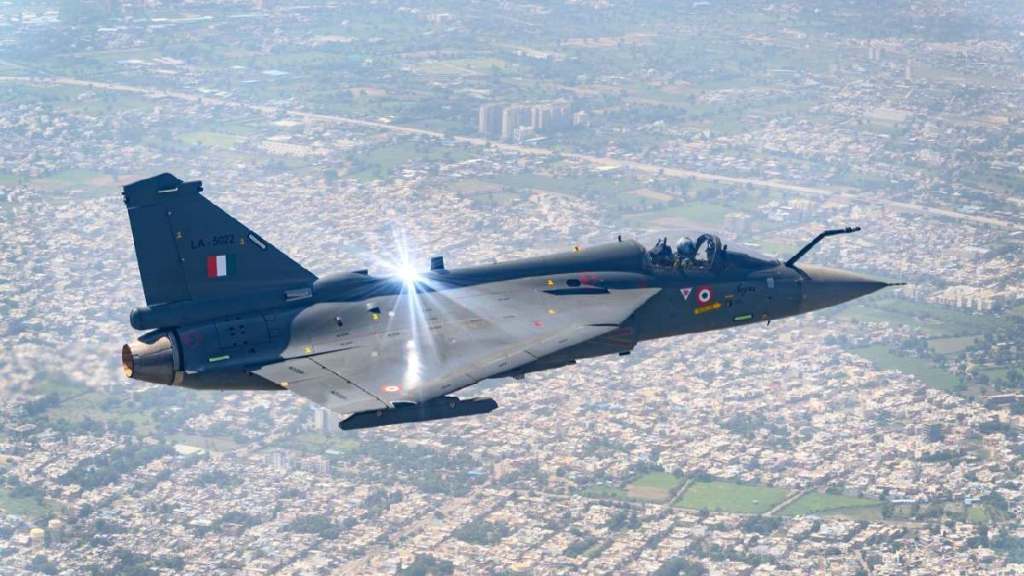 Tejas jet by iaf
