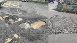 Thane road crumble within liability period MNS alleges fund misuse by civic officials