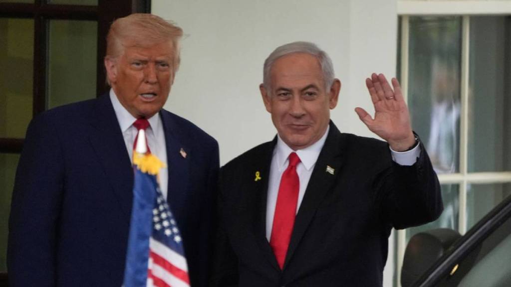Trump Netanyahu meeting