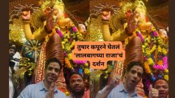 तुषार कपूरने घेतलं ‘लालबागच्या राजा’चं दर्शन; म्हणाला, “गर्दीतून राजापर्यंत पोहोचण्याचं धाडस आम्ही केलं, पण…”