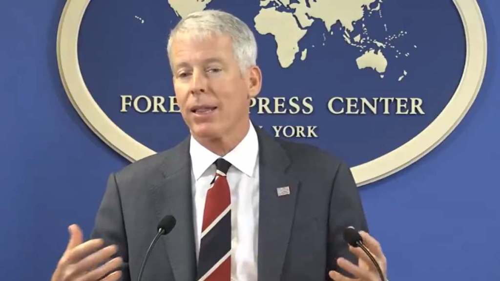 US Energy Secretary Chris Wright (