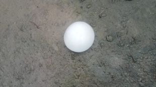 Unusual ice ball in Wardhas Hamdapur sparks curiosity experts rule out mega hail