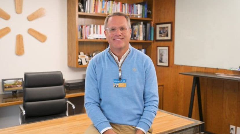 Walmart CEO Doug McMillon discussing the impact of AI on jobs