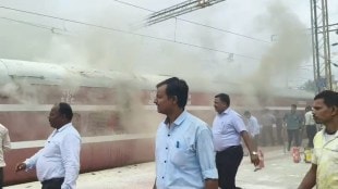Gondia railway fire, Howrah Mumbai train delay, Gondia platformfire, railway fire incident India, medical aid coach fire, train schedule disruption,