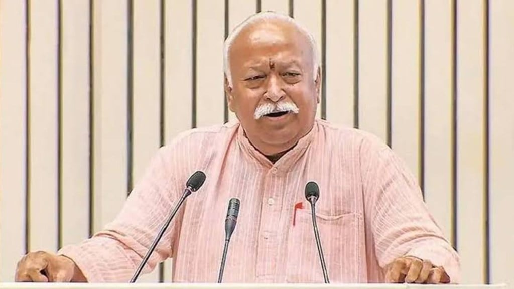 India Hindu nation, Mohan Bhagwat statement, RSS Hindu nation claim, Tushar Gandhi response, Hindu nation debate India, India unity politics, Gandhi family views Hindu state,