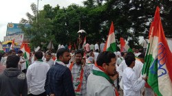 नागपूर: काँग्रेस मेळाव्यापूर्वी कामठीत आंबेडकर चौकात संविधानाचा जागर