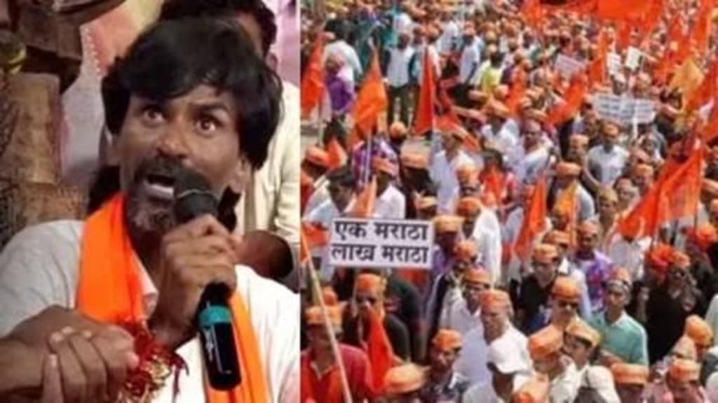 Maratha reservation controversy, Kunbi certificate issue, OBC reservation protest, Hyderabad Gazette records,