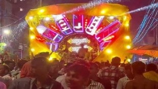 Ganeshotsav Satara, Satara immersion procession, laser light violation Satara, Ganesh mandal clashes, Faltan police arrests,