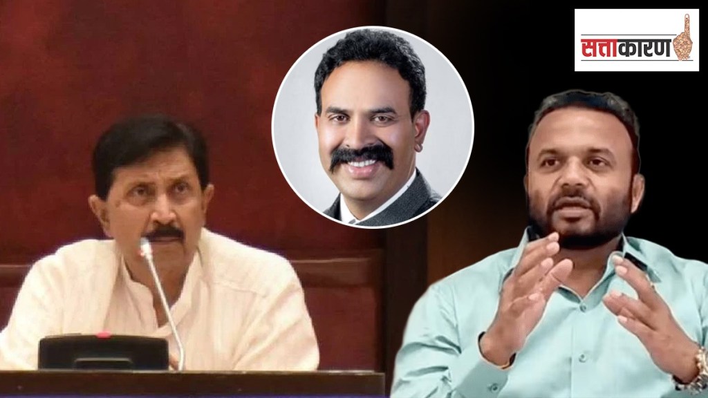 Satara political dispute Ramraje Naik Nimbalkar, Jayakumar Gore former MP Ranjitsinh Naik Nimbalk