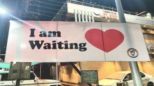 romantic banner Ner, youth political love story, Ner social media viral, public romantic proposals India,