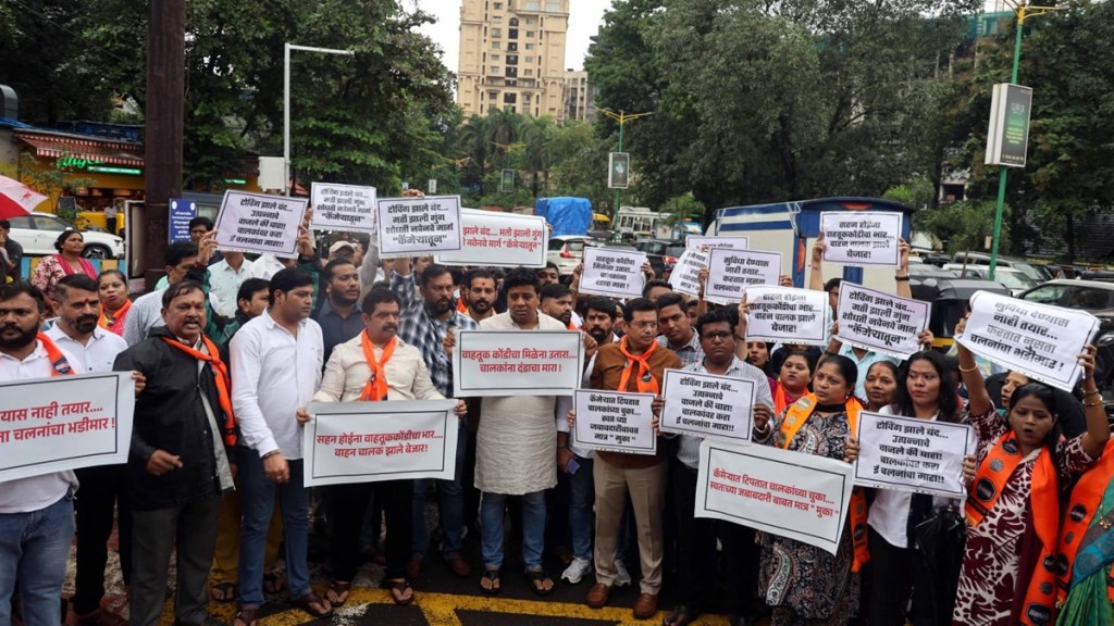 MNS Avinash Jadhav, Thane Ghodbunder Road, heavy vehicle ban Thane, Eknath Shinde orders,