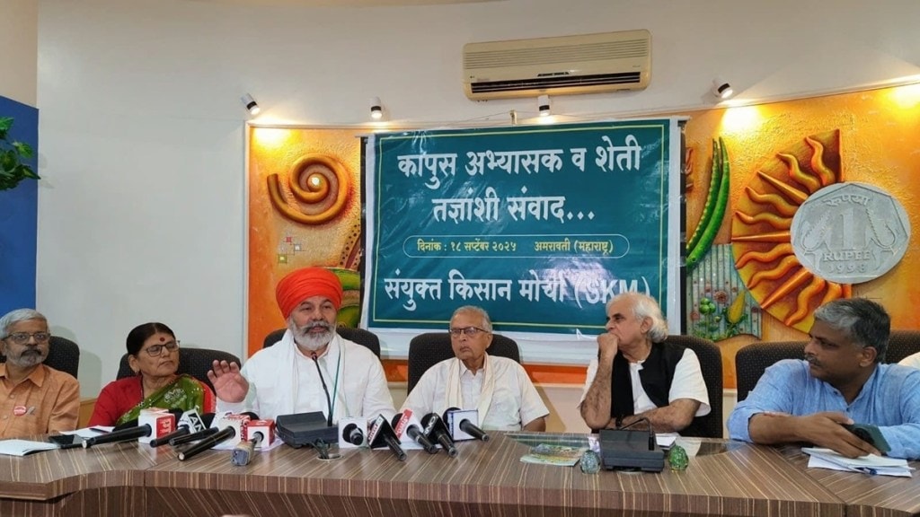 हिंदुत्वाचे प्रमाणपत्र नागपूरमधून, शेतकरी नेते राकेश टिकेत यांची टीका (छायाचित्र सौजन्य - लोकसत्ता टीम)
