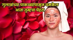 चेहऱ्यावर हवीये गुलाबी चमक आणि मऊसर त्वचा? मग घरच्या घरी गुलाबांच्या पाकळ्यांचा हा सोपा फेस पॅक करून बघा