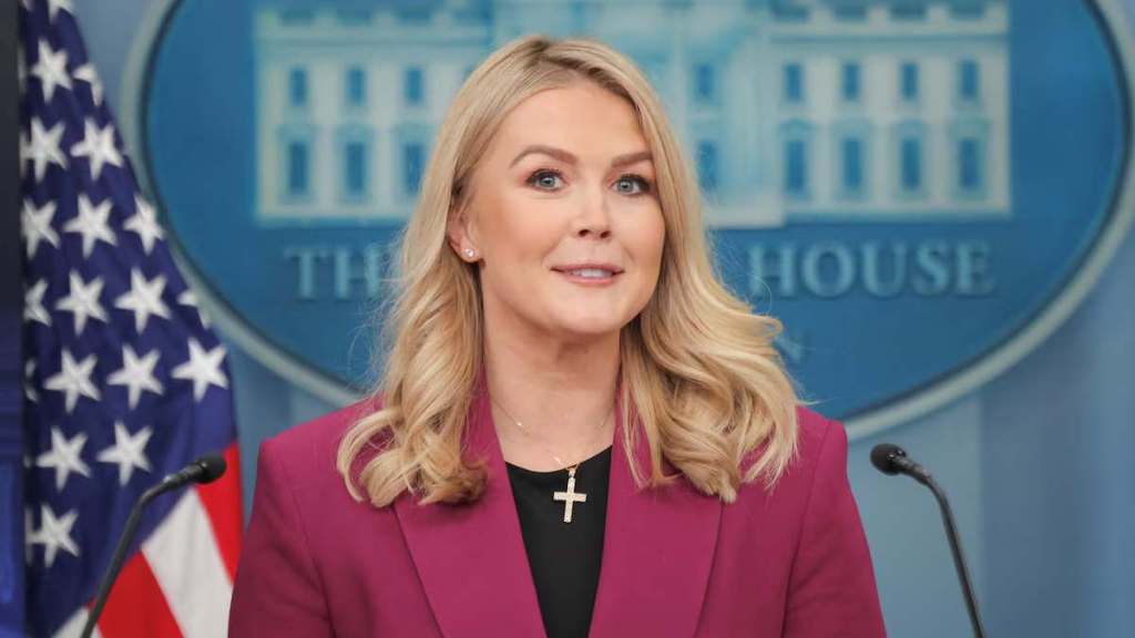 White House Press Secretary Karoline Leavitt reuters