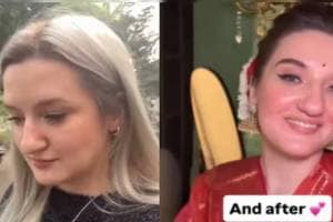 From dressing style to Indian food, Viktoriia Chakraborty mentioned the changes in an Instagram post.