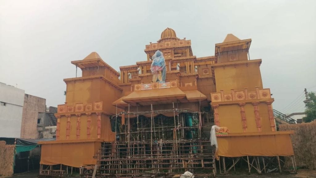 Yavatmal Durgotsav grand decorations Navratri rituals traffic diversions updates Navratri festival Vidarbha