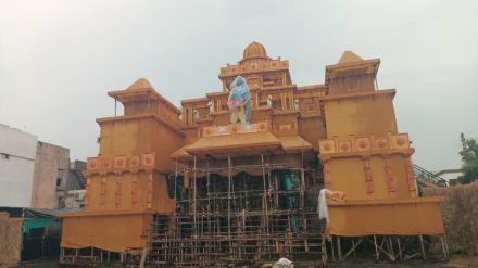 Yavatmal Durgotsav grand decorations Navratri rituals traffic diversions updates Navratri festival Vidarbha