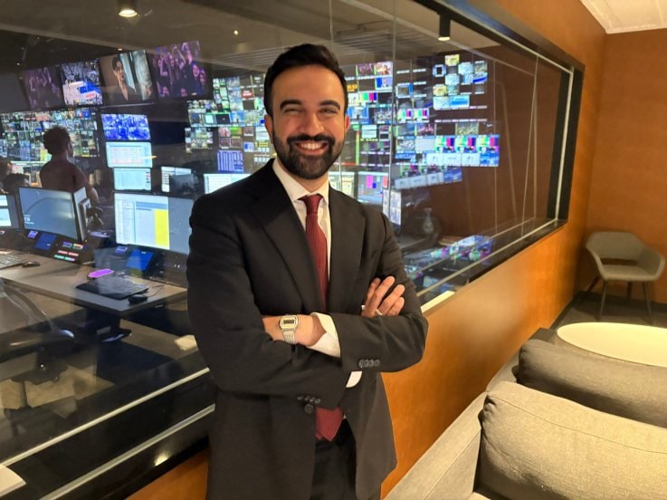 Zohran Mamdani in News channel