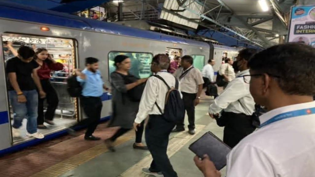 ac local ticketless passengers fined by western railway