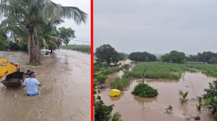 Heavy rains lashed south ahilyanagar