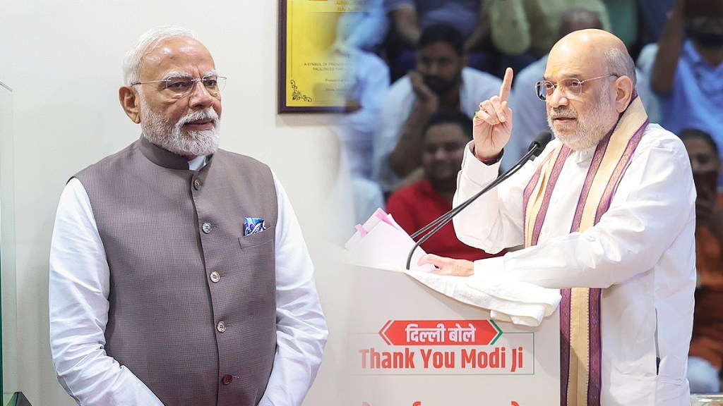 अमित शाह म्हणतात, मोदी देशाचे सर्वात यशस्वी पंतप्रधान (फोटो - FB/Narendra Modi-Amit Shah)