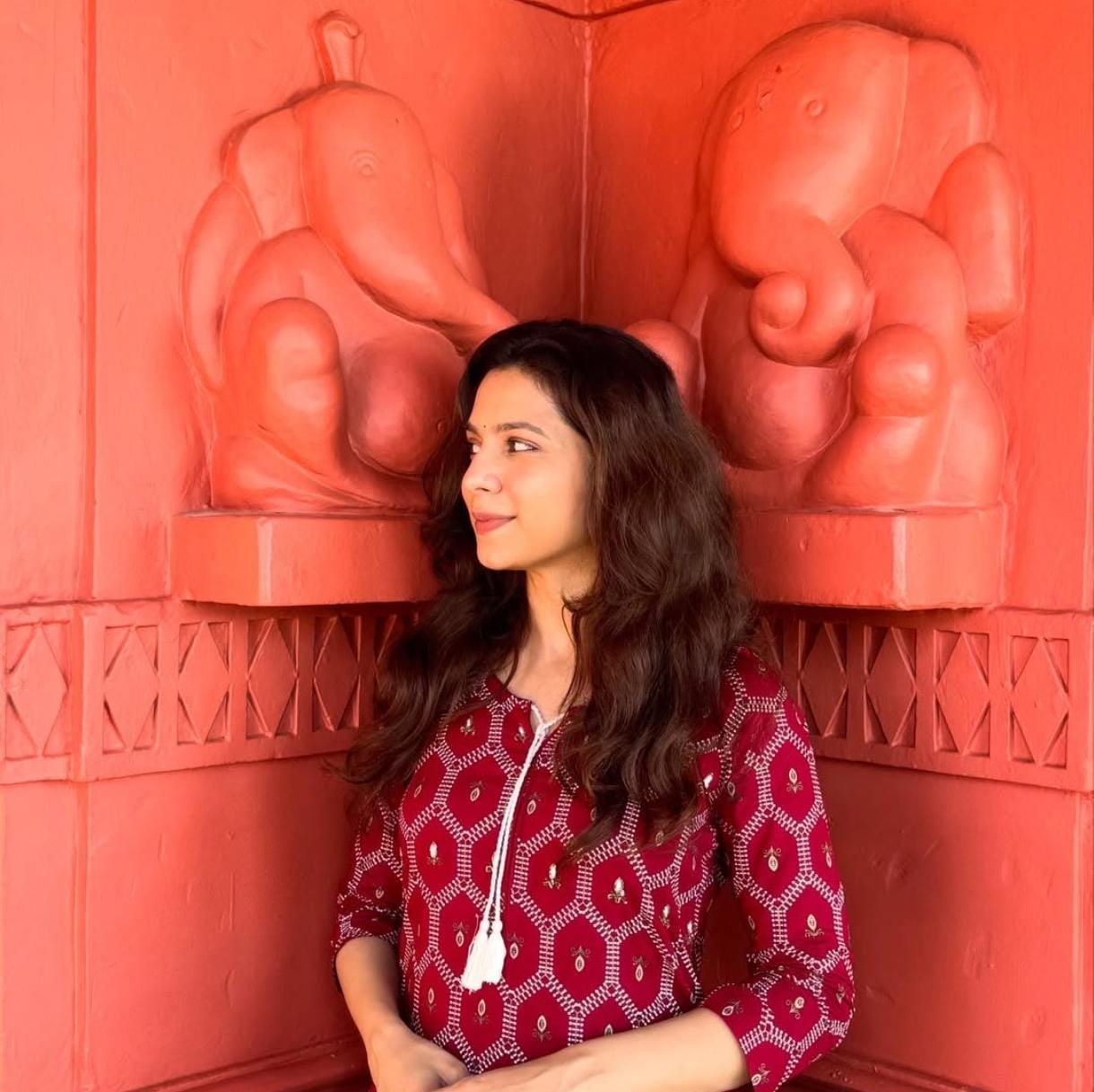 bhagare guruji daughter anagha atul went to kokan ganpatipule