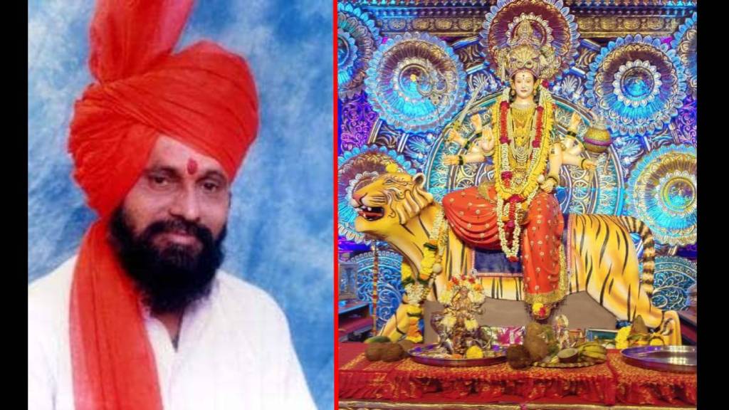 Anand Dighe started the Navratri festival at Tembhi Naka Thane