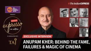 express adda live with anupam kher exclusive interview