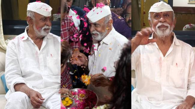 arun gawli released from nagpur central jail see photos