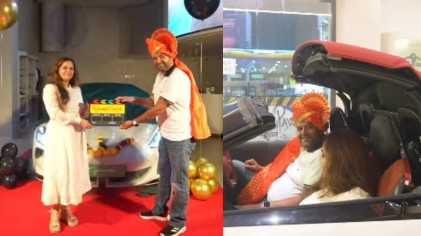 Avadhoot Gupte buys new luxury car shared video on social media