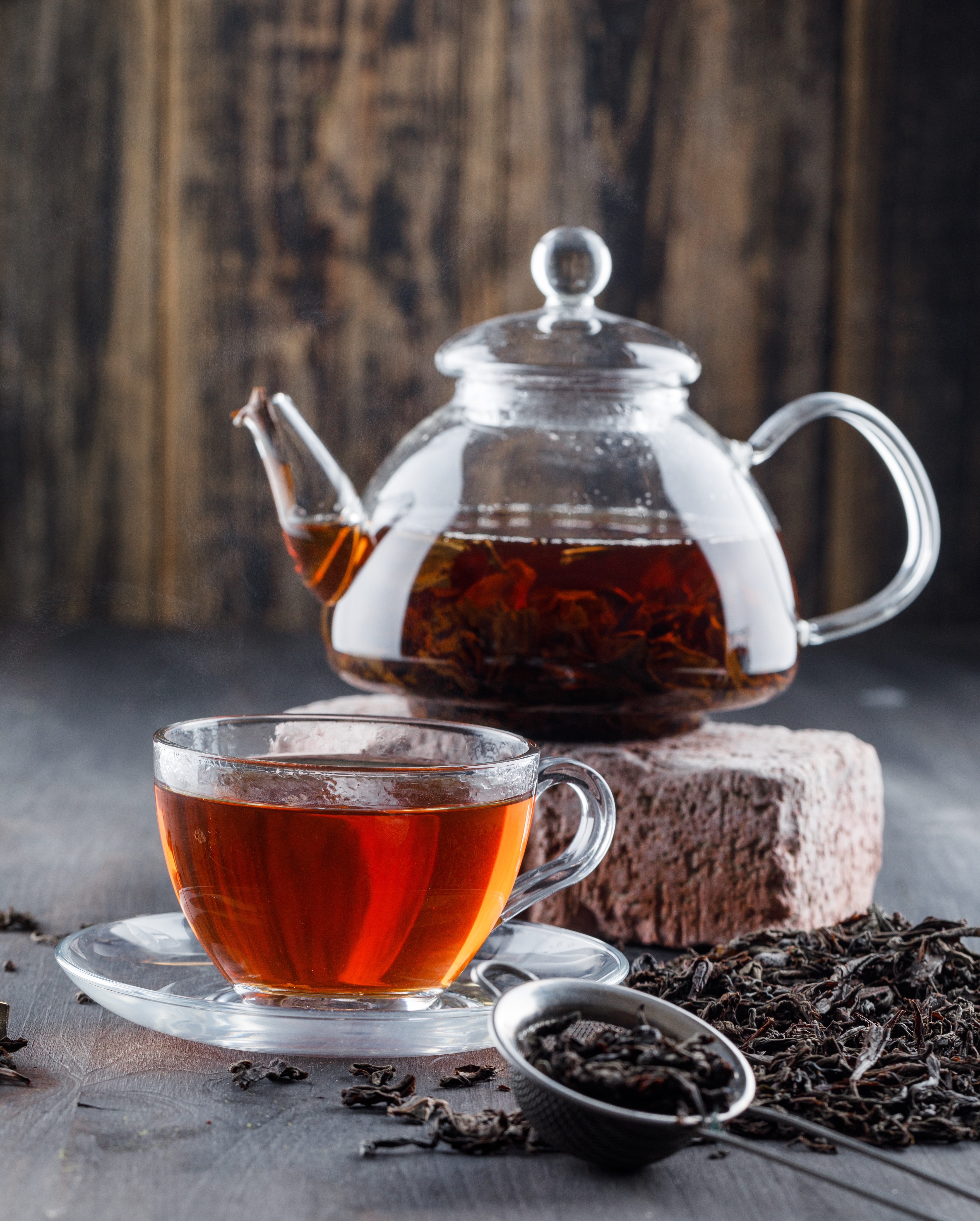 Green tea and Black Tea