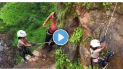 VIDEO: ग्रामीण भागातील नऊ वर्षांची सिद्दी ‘रॅपलिंग’ स्टार; अवघड डोंगर, कडे, शिखरे पादाक्रांत