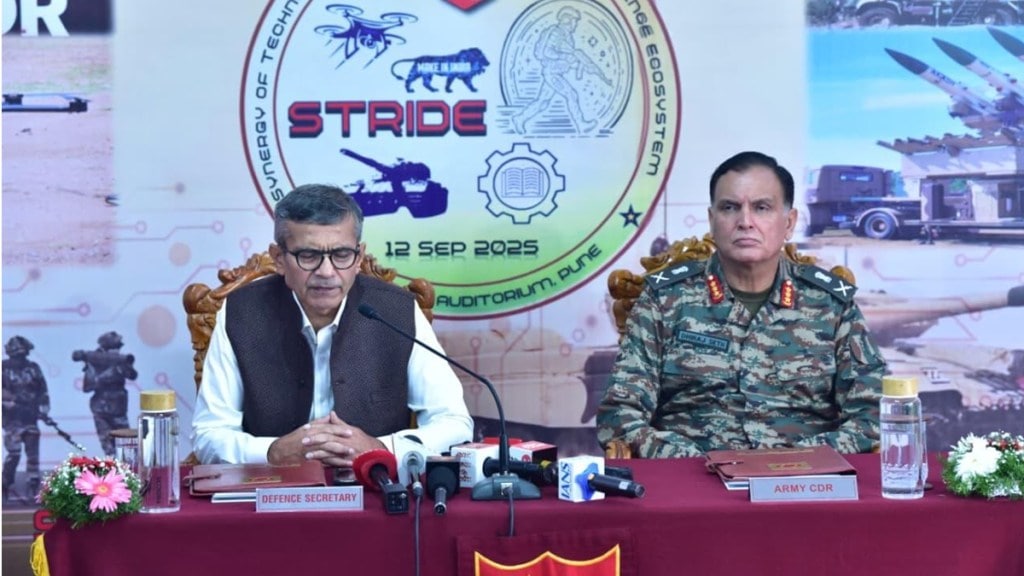 defense secretary Rajesh Kumar Singh