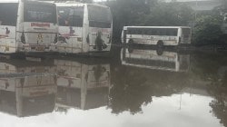 तब्बल १.२ कोटी रुपये खर्चूनही स्वारगेट ‘बस स्टँड’ पाण्यात