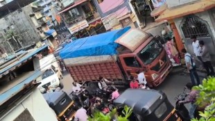 thakurli chole hanuman temple road traffic jam