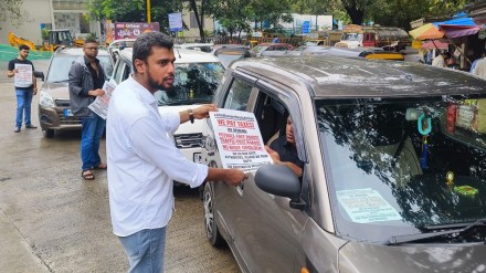 Ghodbunder residents protest