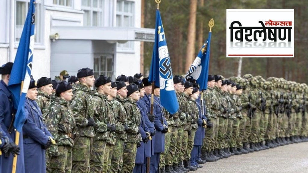 swastika finland flag