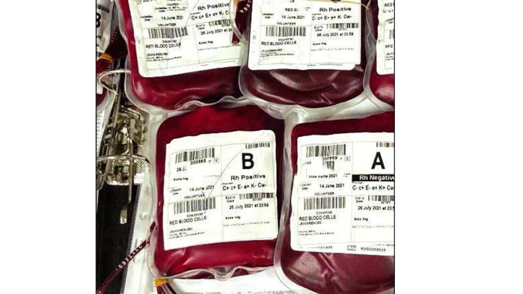 Mumbai municipal hospitals collected 3350 blood bags
