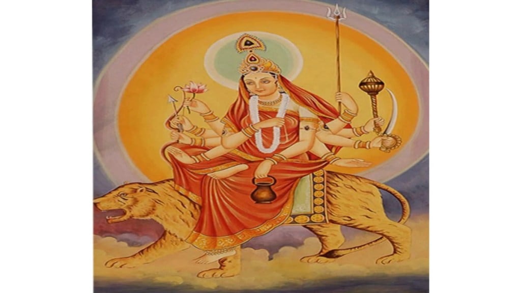 navdurga mahatmya chandrghanta divine form and message women navratri 2025 chatura article