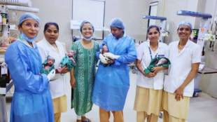 Woman Gives Birth To Quadruplets