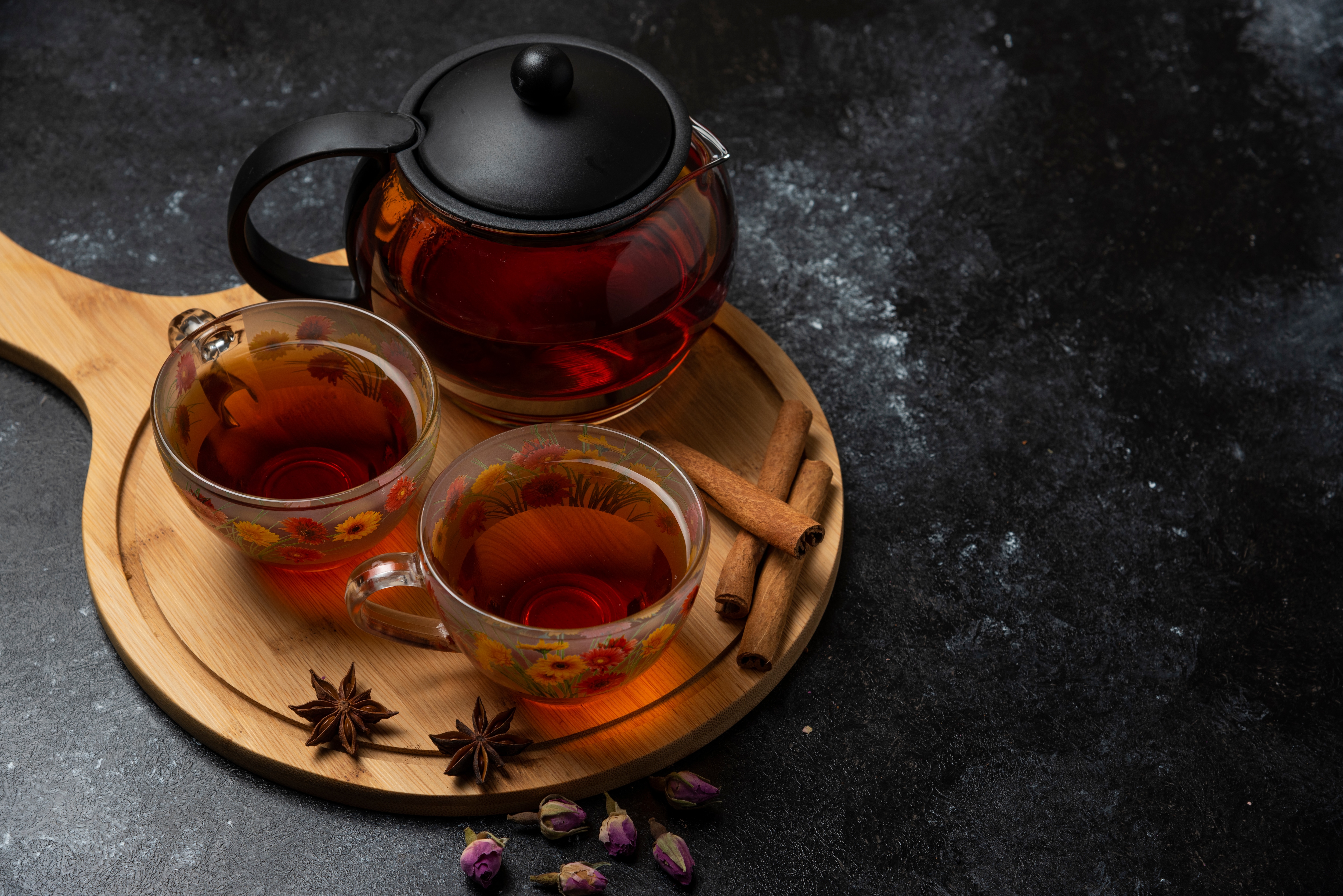 Green tea and Black Tea